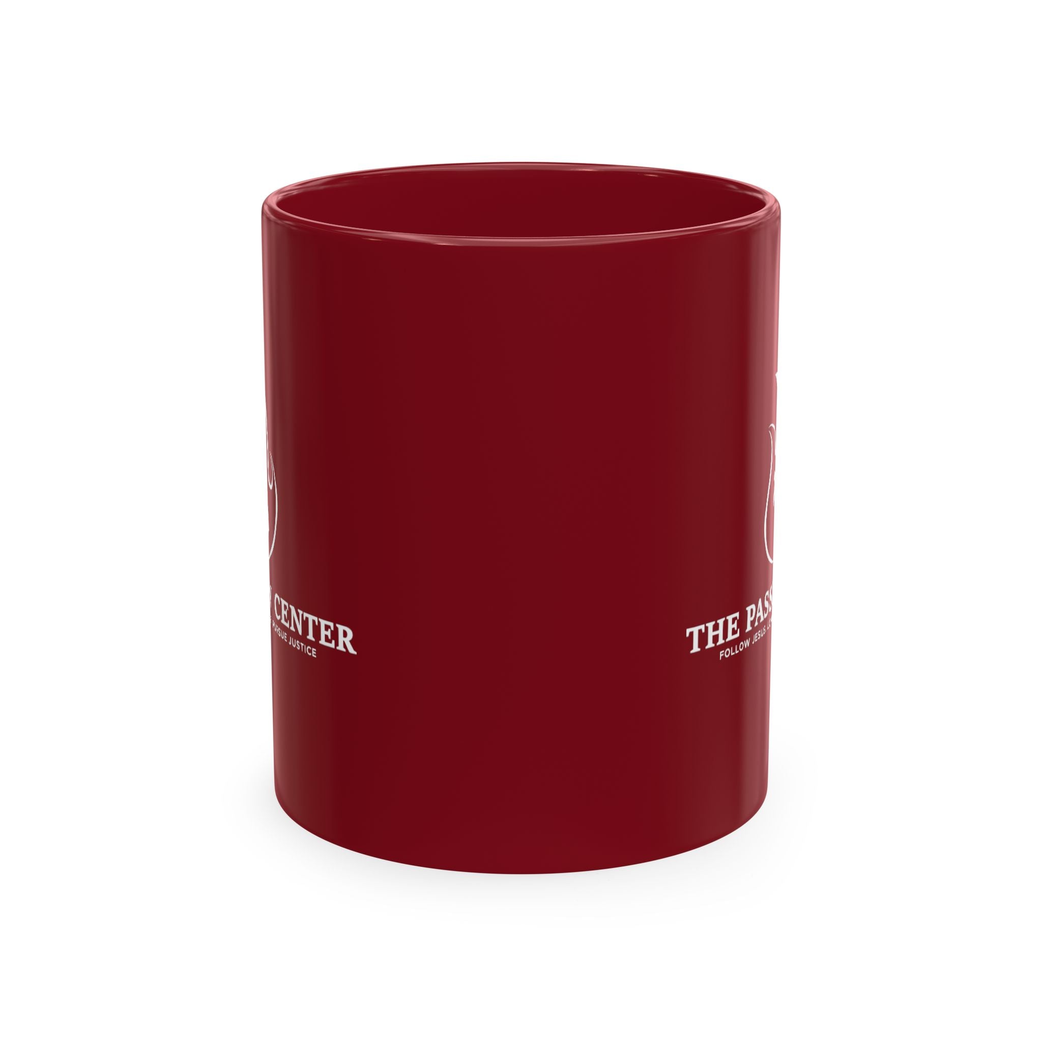 Ceramic Mug — "The Passion Center" Eco Coffee Cup