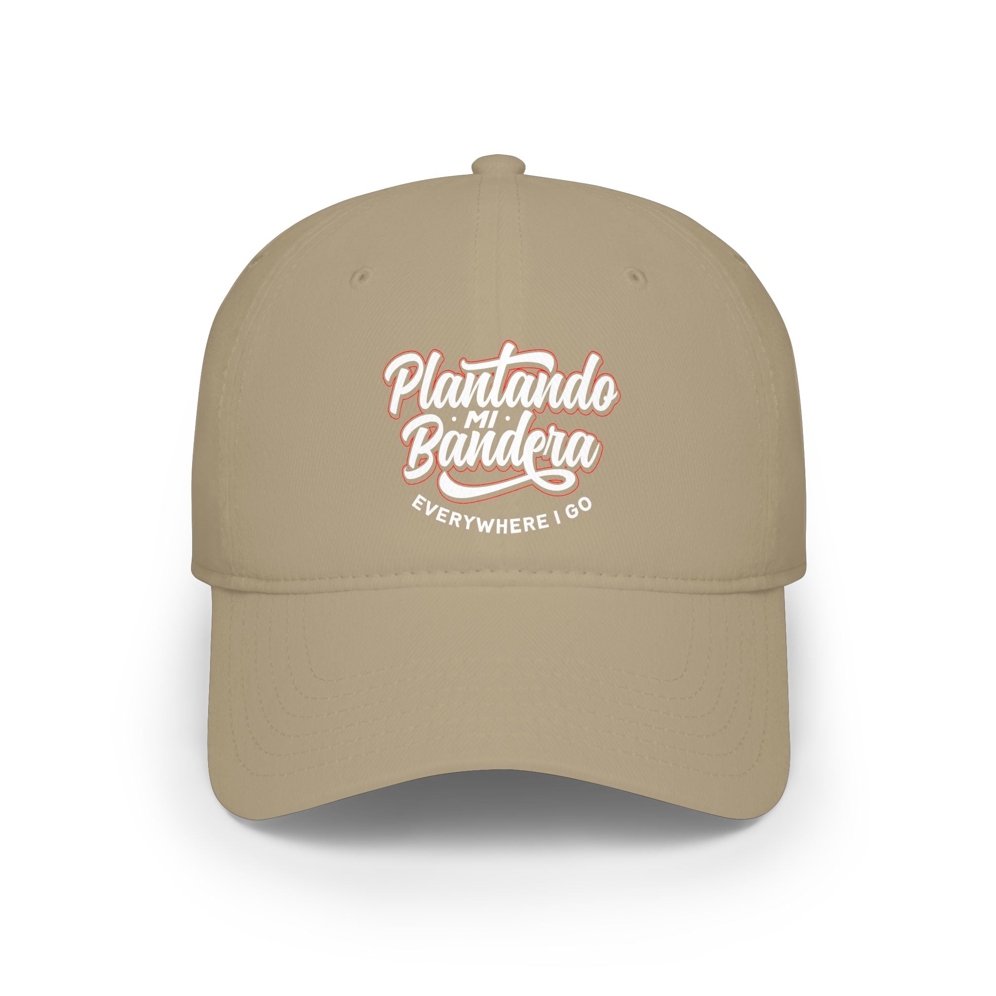 Plantando Mi Bandera Embroidered Low-Profile Baseball Cap