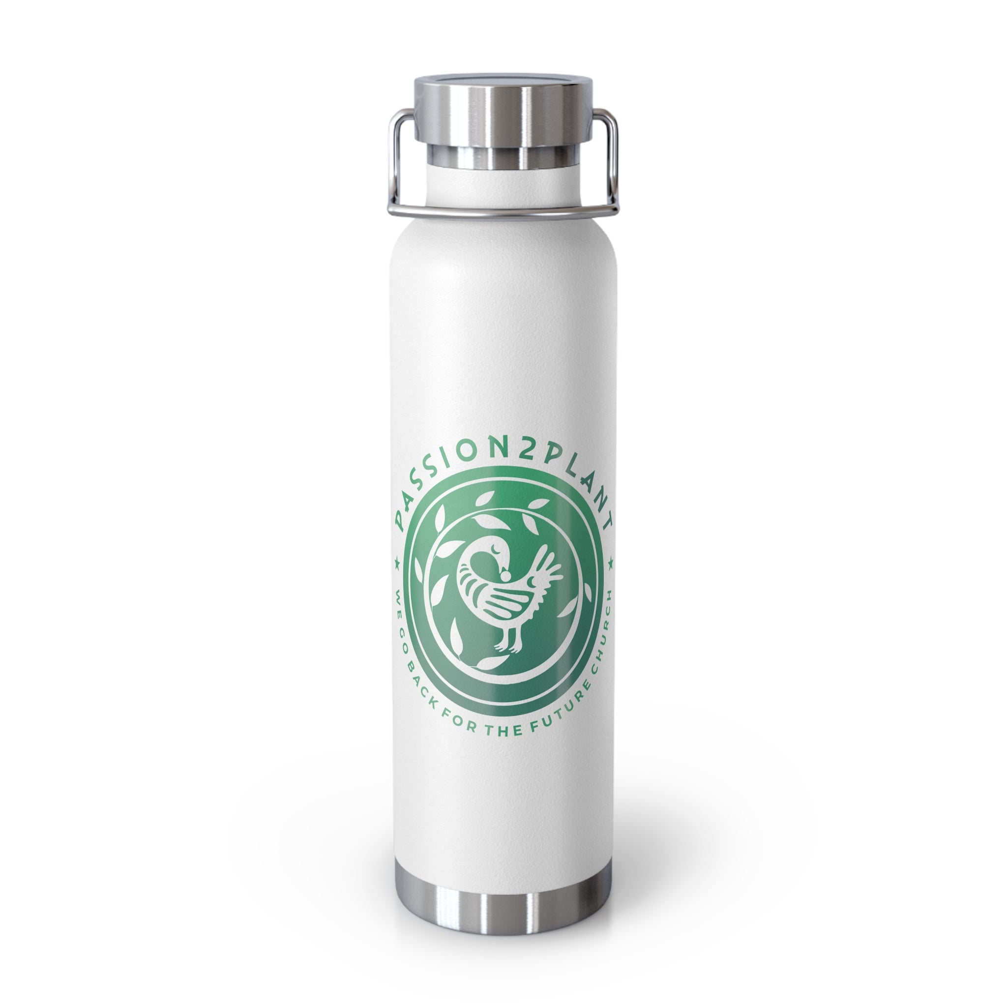 22oz Insulated Water Bottle — Passion2Planet Eco Logo