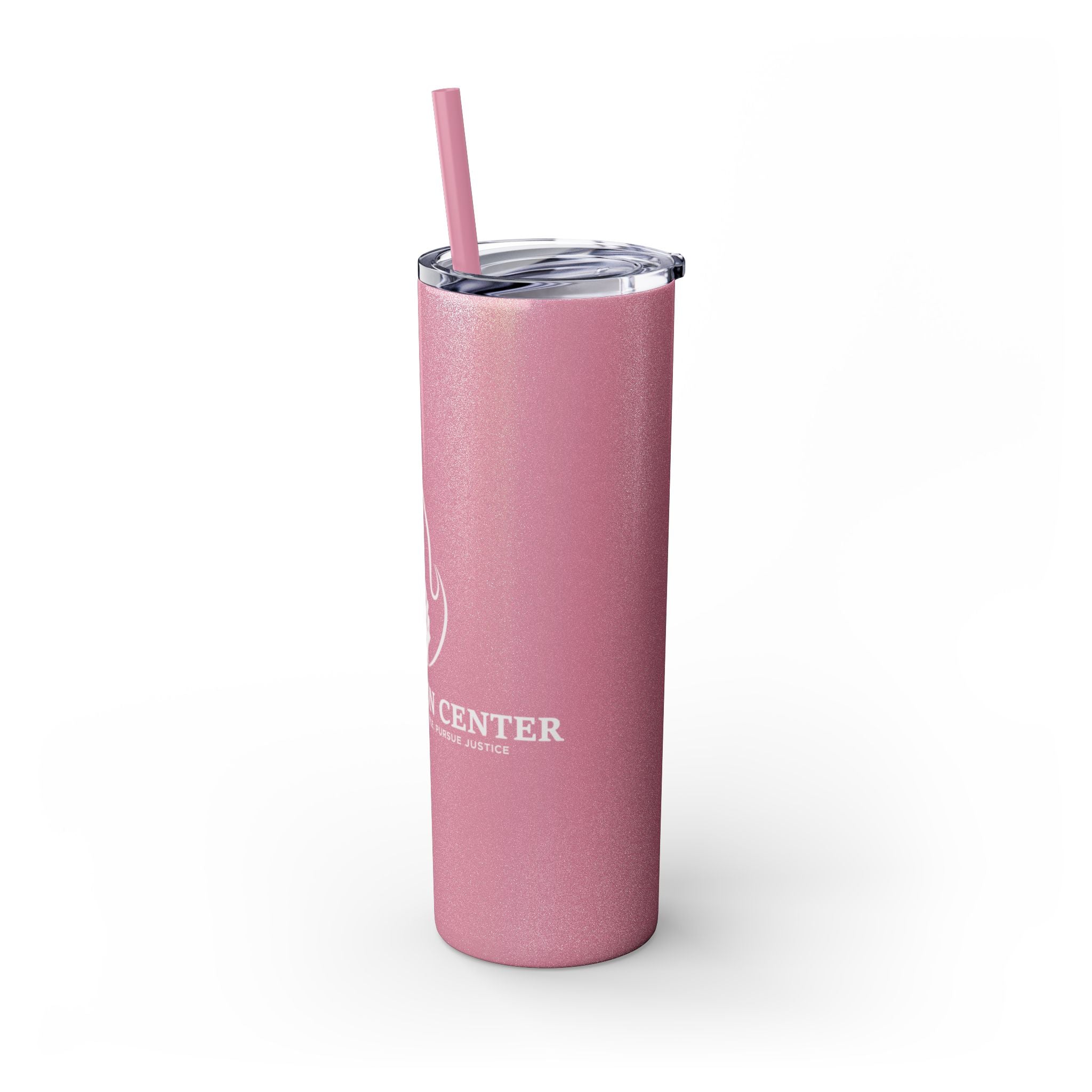 Copy of Skinny Tumbler - Passion2Plant Green Eco Logo 20oz Straw Cup